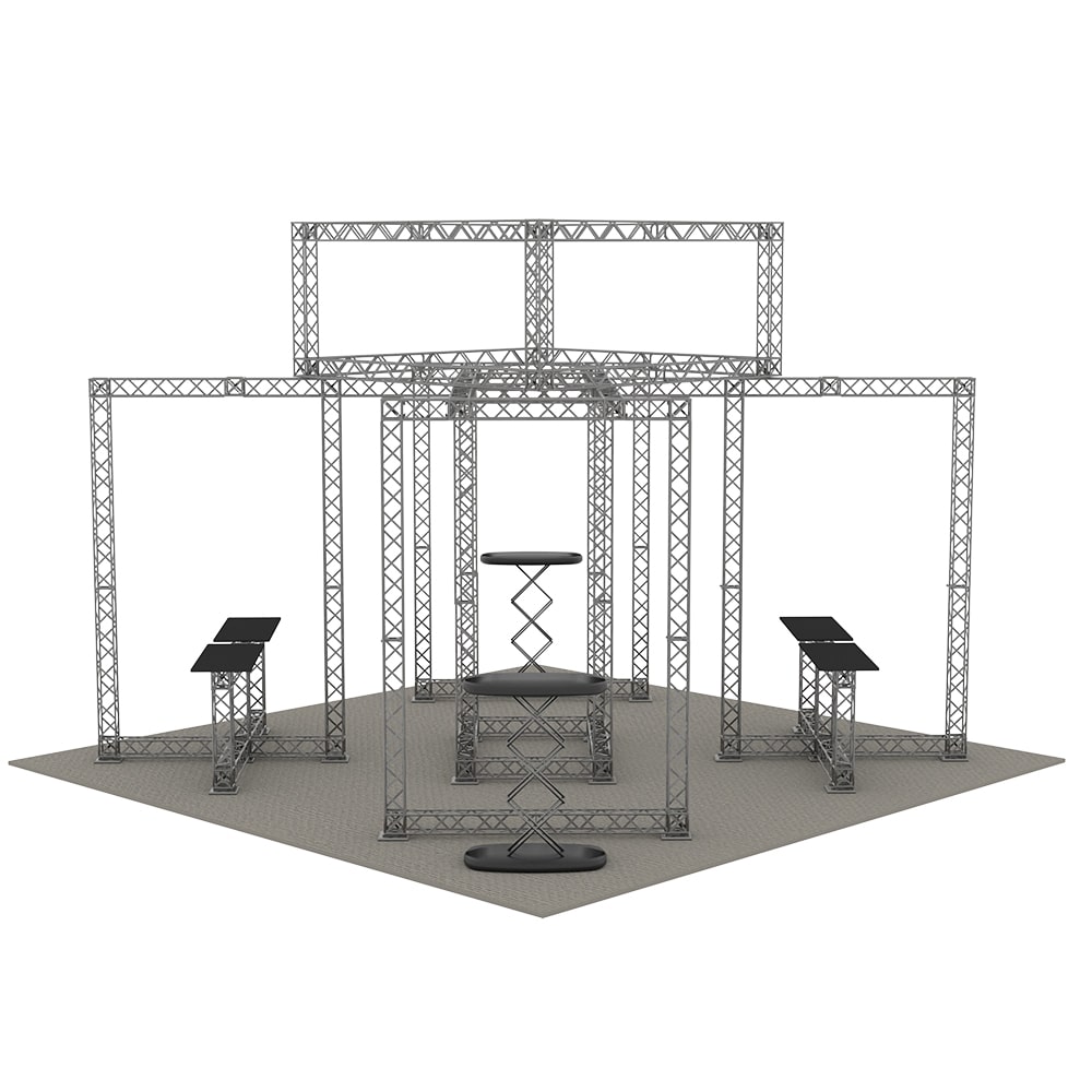 Origami SEG Truss Island - C — Hardware Only